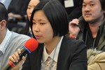 中央电视台记者提问