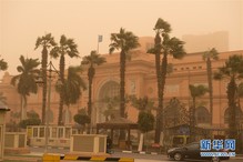 （国际）（3）沙尘暴席卷开罗