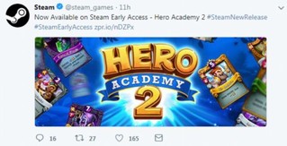 腾讯投资的策略型游戏《英雄学院2》抢先体验版登陆Steam
