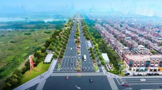 习友路（丰乐河路东-文曲路西）改造效果图。