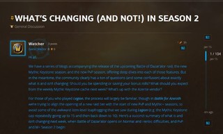 蓝贴：关于第二赛季的变化部分解释说明