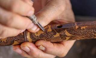 玉屏箫笛制作技艺。玉屏县委宣传部供图