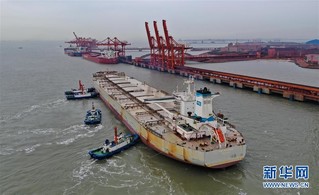 （经济）河北唐山：曹妃甸港区前三个季度货物吞吐量超2.6亿吨