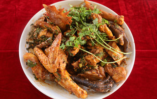 碧安传统美食—凉拌鸡。