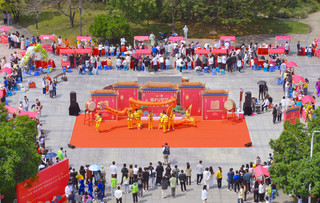 “福”文化节活动现场.