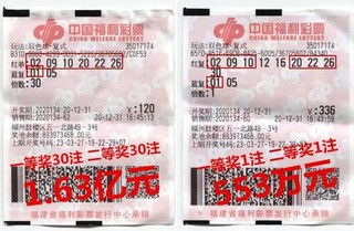 中奖彩票