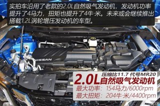 东风日产 逍客 2019款 2.0L CVT豪华版