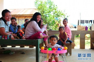 （国际·图文互动）（7）中老合作水电站给老挝山区带来新变化