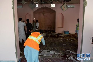 （国际）（1）巴基斯坦西南部一清真寺遭袭 2死25伤