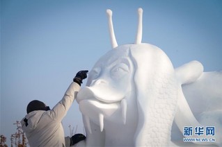 （社会）（6）哈尔滨国际雪雕比赛落幕