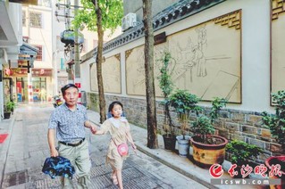 　　西文庙坪片区打通了交通微循环，街巷四通八达。均为长沙晚报全媒体记者 陈飞 摄