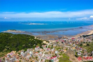 俯瞰汀港山（汀港村 供图）