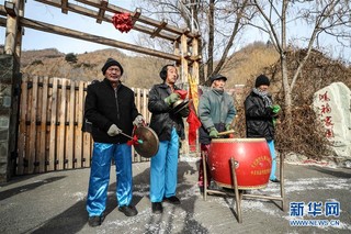 （新春走基层）（9）小村庄里传承百年的“武社火”