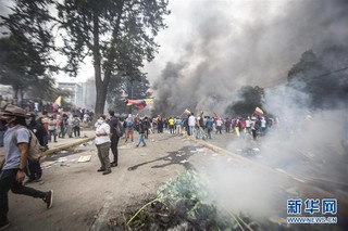 （国际）（2）厄瓜多尔总统宣布在首都实施宵禁和军事管制