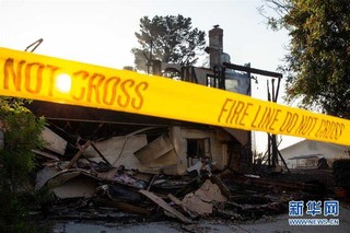 （国际）（6）美国加州：被烧毁的房屋