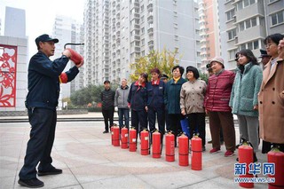 （社会）（3） 陕西西安：消防安全进社区