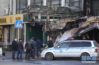 （国际）（2）吉尔吉斯斯坦快餐店爆炸致一人死亡