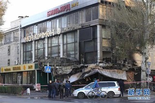 （国际）（3）吉尔吉斯斯坦快餐店爆炸致一人死亡