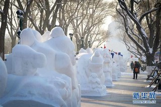 （社会）（3）2020个雪人亮相冰城