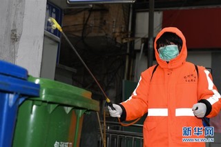 （聚焦疫情防控）（3）合肥：消毒作业 防控疫情