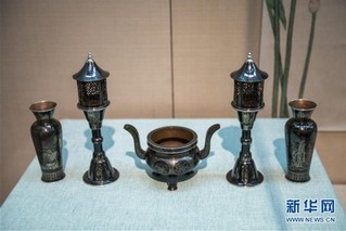 （文化）（4）云南民族博物馆举办“滇之瑰宝——乌铜走银精品展”