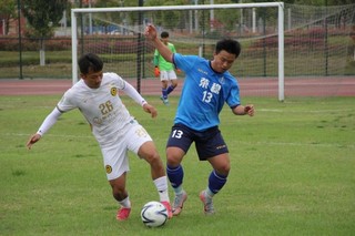 贵州筑城竞技足球俱乐部比赛瞬间。贵州省体育局供图