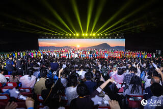 “何以中国·闽山闽水物华新”网络主题宣传活动现场。人民网 李唯一摄