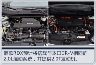 讴歌全新RDX明年国产 与本田新CR-V同平台-图2