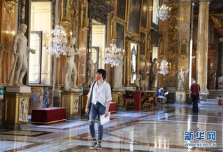 （国际疫情）（5）意大利罗马：科隆纳宫重新开放