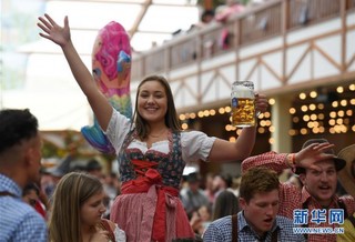 （国际）（4）第186届慕尼黑啤酒节开幕