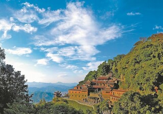 安溪清水岩祖殿全景（安溪清水岩管委会供图）
