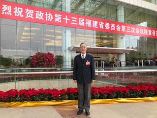 九三学社中央常委、福建省委会主委，福建省政协常委、省科协副主席王长平。受访者供图