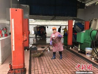 广西环卫工人“留守”垃圾场10年仅1次回家过春节