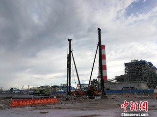 中国企业承建越南沿海二期燃煤电厂开工