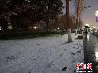 杭州迎大雪气温跌破零度多地发布暴雪蓝色预警