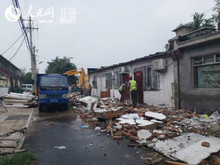 拆除私搭乱建工作试点单位,黑庄户乡大鲁店三村,小鲁店村,万子营东村