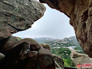 汀港山景区（本网记者 张凯娟 摄）
