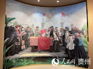 “普洱民族团结园”展馆内一隅。人民网 陈洁泉摄
