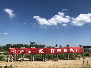 湖北荆州输电线路巡检现场。国网荆州电力供图