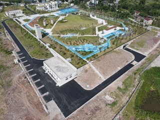 沙田污水处理厂。重庆设计集团有限公司市政设计研究院供图
