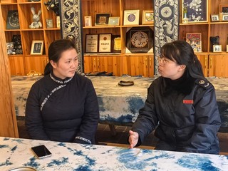 税惠春风入侗寨。黎平县税务局供图