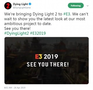 《消逝的光芒2》将再次参展E3 披露更多新动态