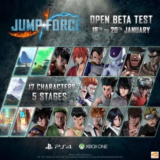 《Jump大乱斗》Beta测试下周开启 开放17位角色