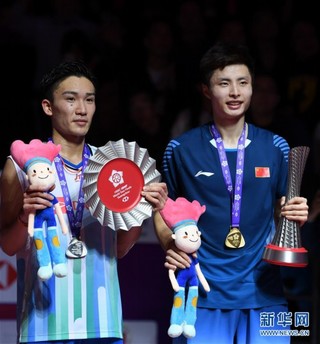 （体育）（6）羽毛球——世界巡回赛总决赛：石宇奇获男子单打冠军