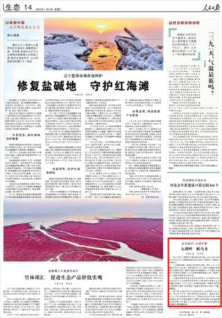 《人民日报》2024年1月9日14版 版面截图