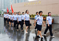 江苏省地税局机关:重走渡江路