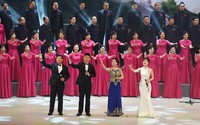 香港各界庆祝香港回归祖国二十周年合唱大汇演举行