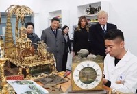特朗普首次访华中国打出了"国事访问＋" "＋"是什么呢?