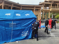 兴文县公安局组织警力进行安全隐患排查以及救助。兴文县公安局供图