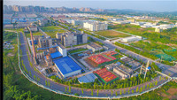 岳池生物医药产业园航拍图。广安市委宣传部供图